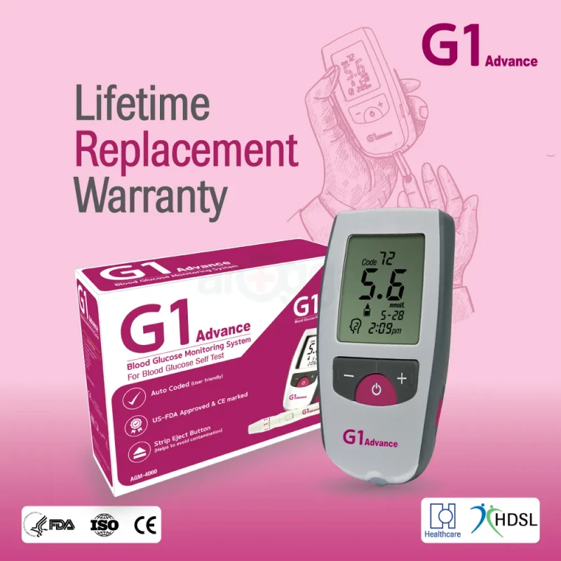 G1 Advance Blood Glucose Monitor