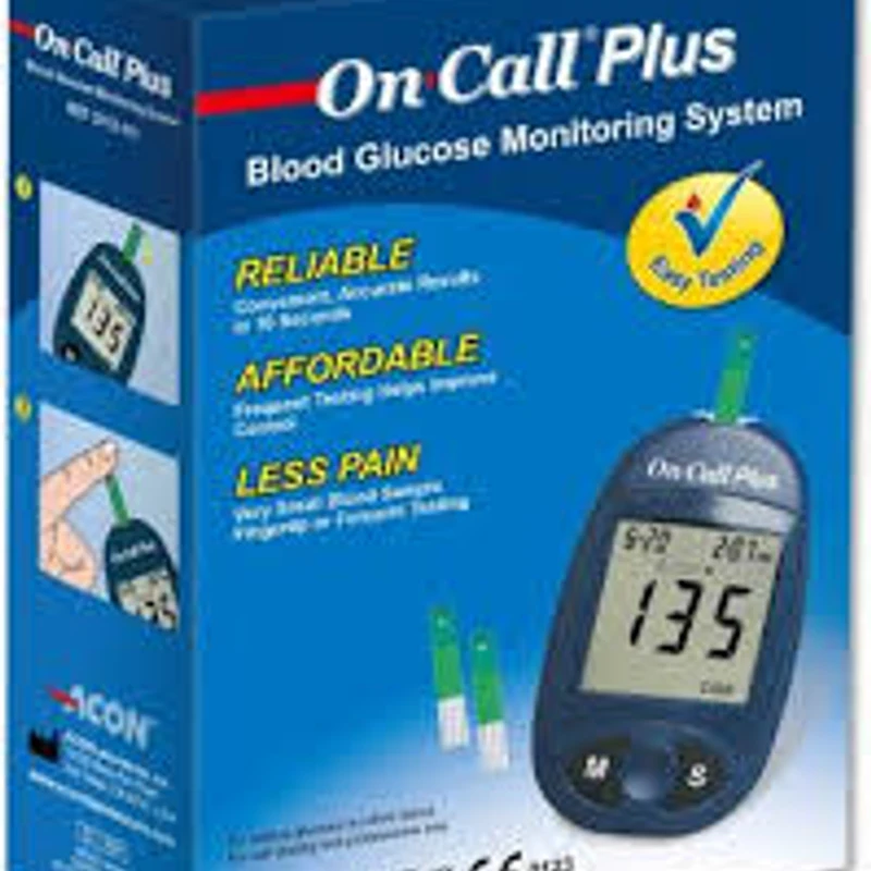 On Call Plus Blood Glucose Test Meter