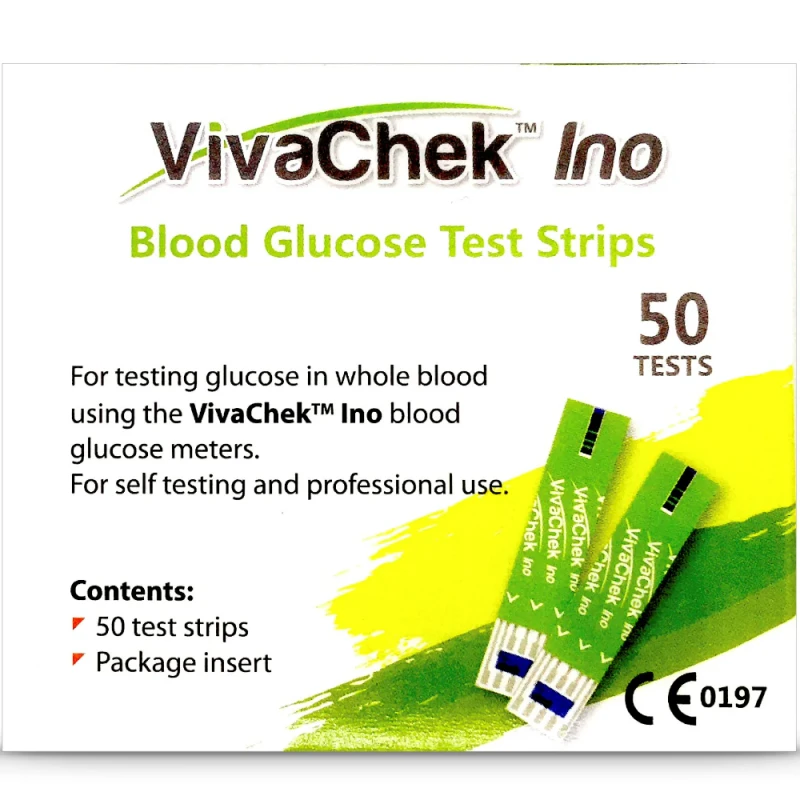 VivaChek Ino Blood Glucose 50 Test Strips