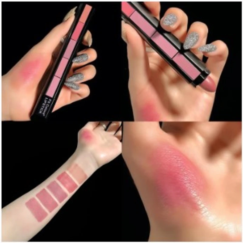 5 In 1 Matte Lipstick Kit Waterproof-Shade-01 - Image 3