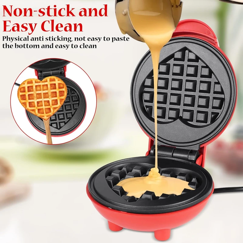 Mini 4 Inch Waffle Maker - Image 5