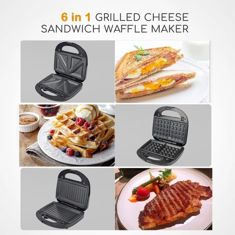 Sokany Sandwich Maker 6 in 1 - SK-B908 - Image 6