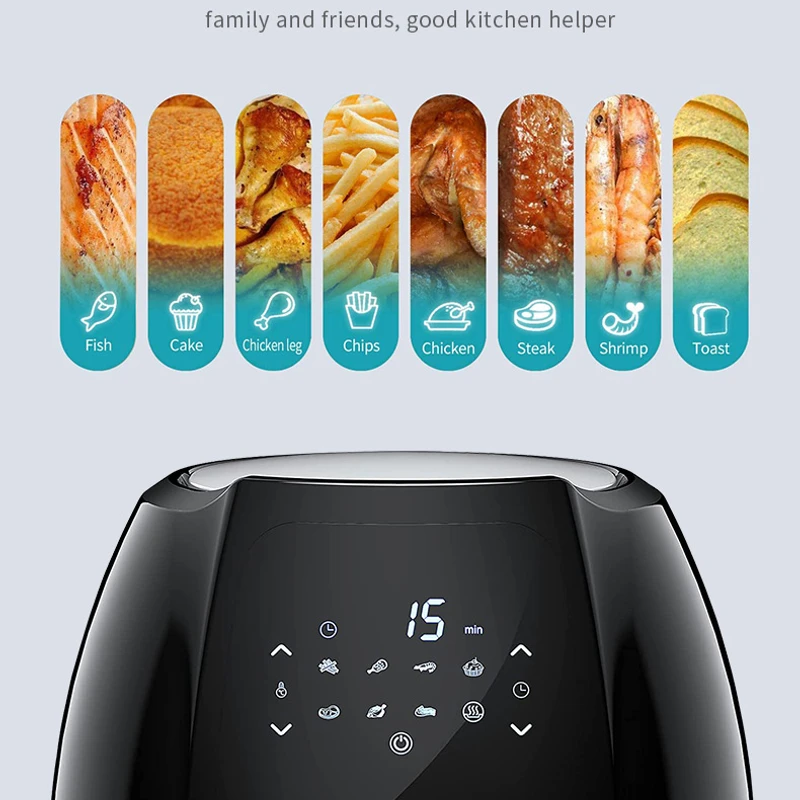 Sokany 1800W Air Fryer SK-8012 - Image 3