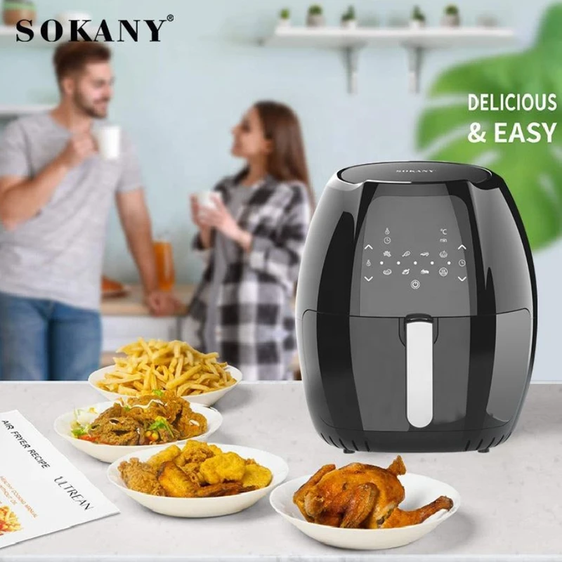 Sokany 1800W Air Fryer SK-8012 - Image 4