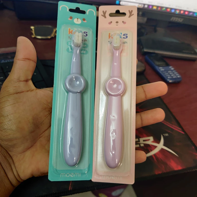 Kids Cotton Soft Toothbrush (2pc) - Image 5