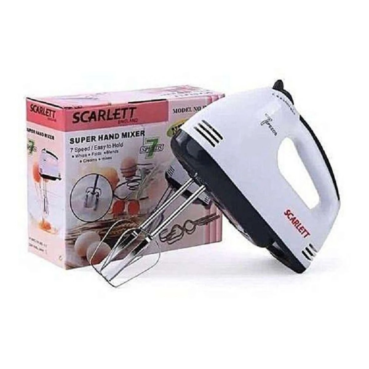 Scarlett - Electric Egg Beater and Mixer for Cake Cream - Image 1