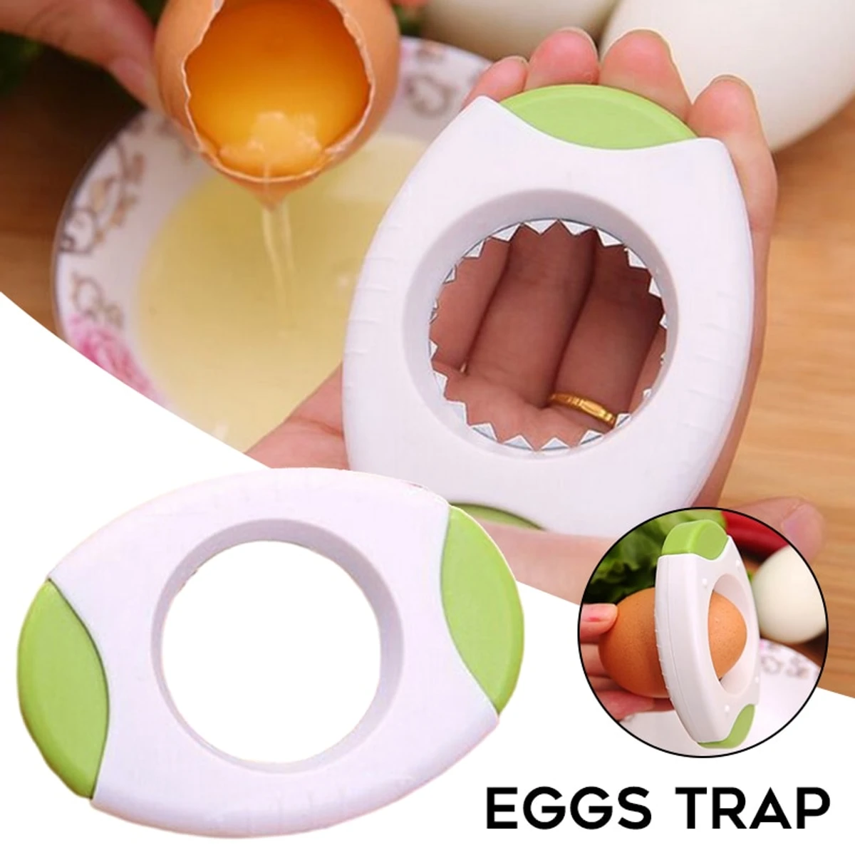 New Cute Egg Shell Opener Separator Kitchen Gadgets Tools Knocker Raw Cracker Boiled Topper Essential