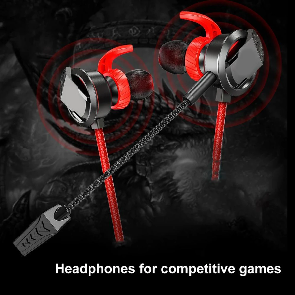 MOWI RX3 pro Gaming Earphone 3.5mm PC Gaming Headset Computer Headphones - Image 3