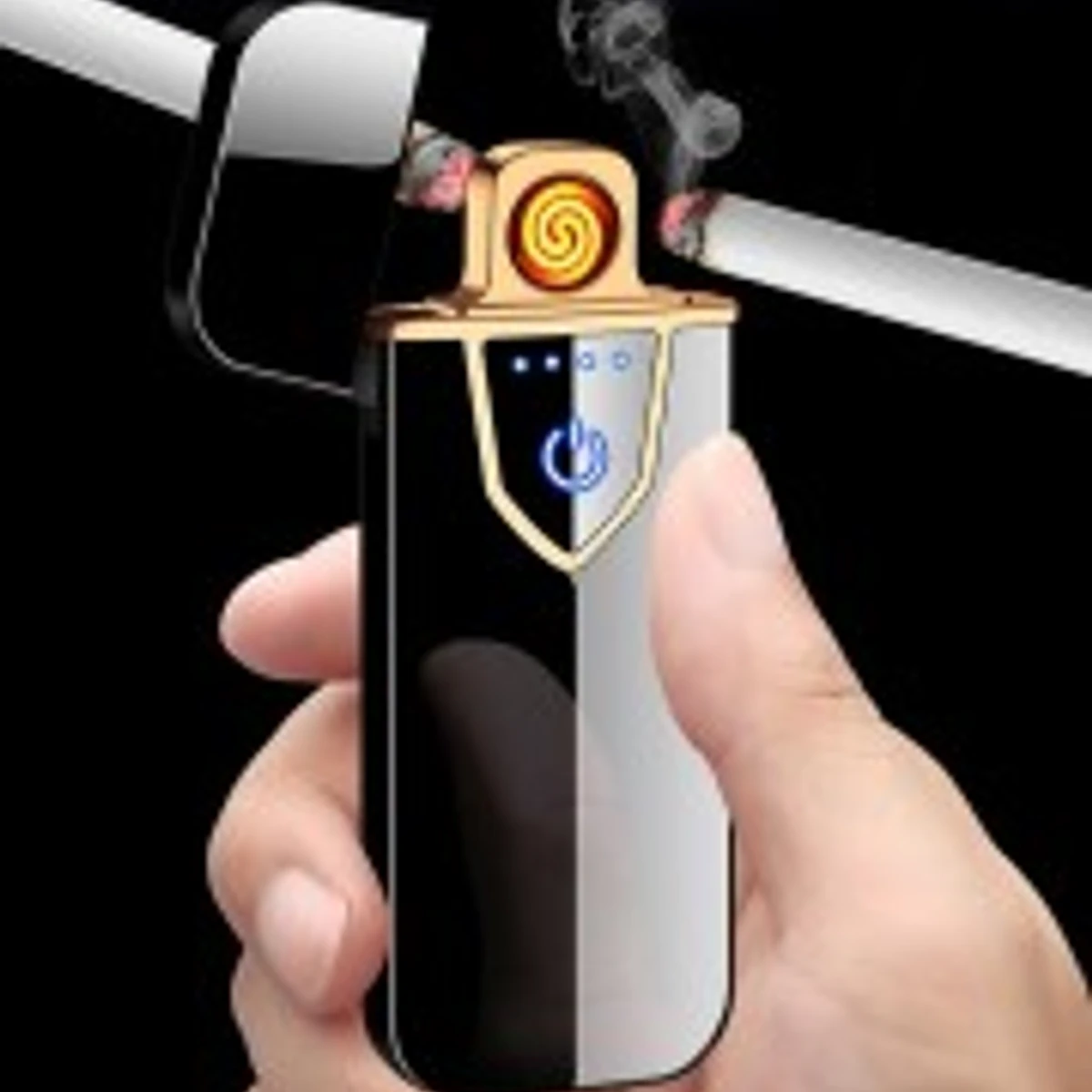 Touchscreen Induction Cigarette lighter_Metal - Image 1