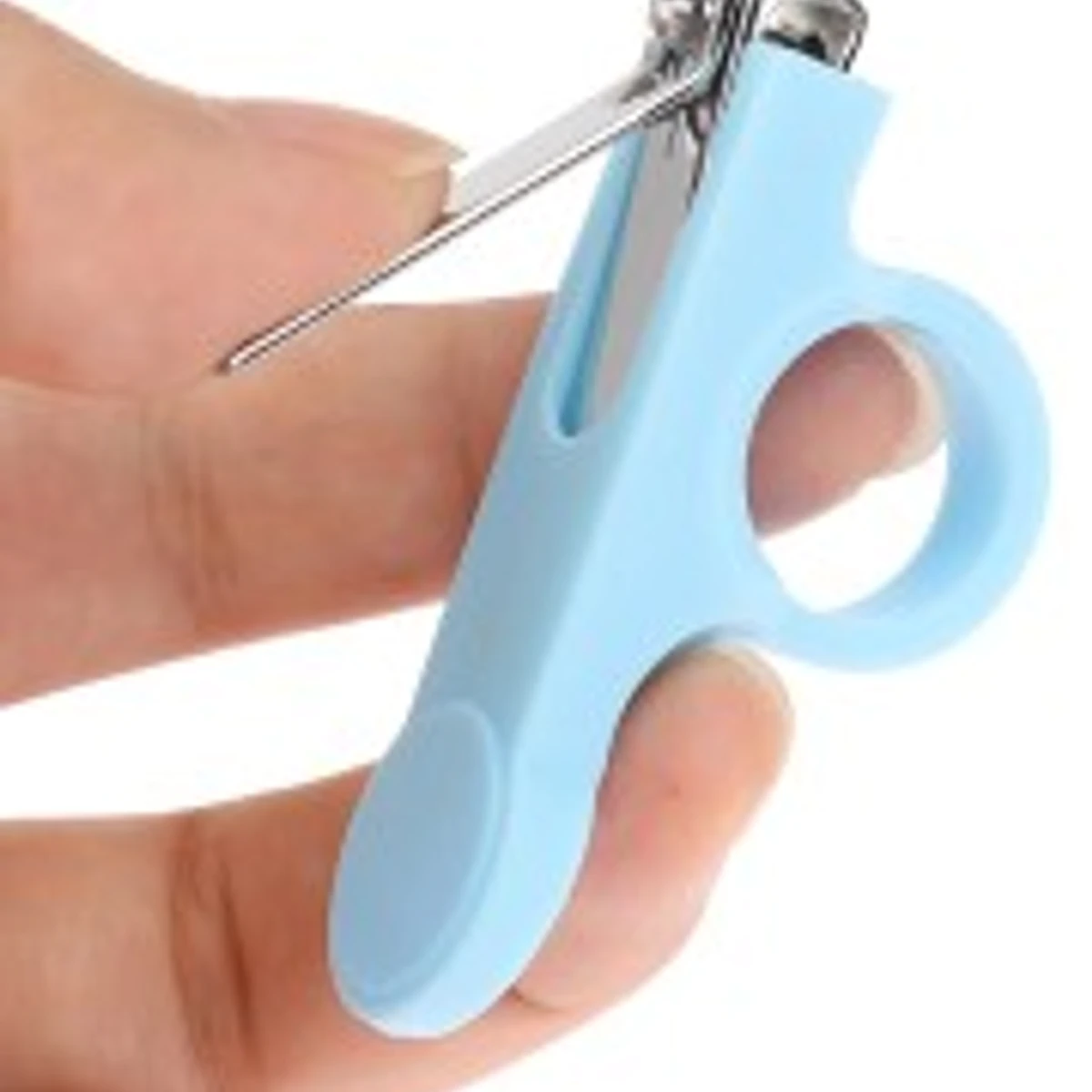 Baby Safety Nail Clipper Finger Trimmer Scissor Non-slip Buckle Manicure Cutter (1pcs) - Image 1