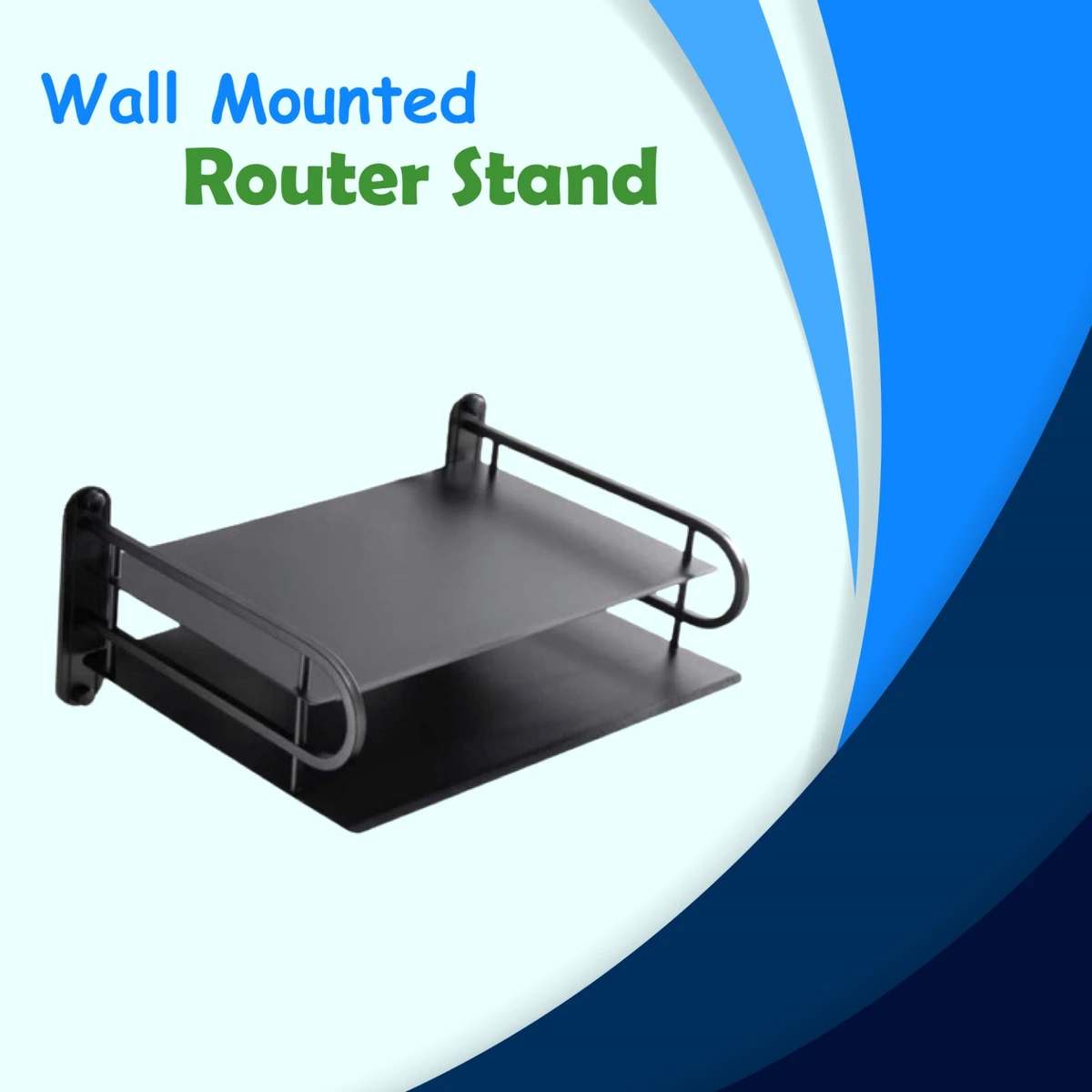 Multi-Layer Wall Mounted Router Stand - Image 1