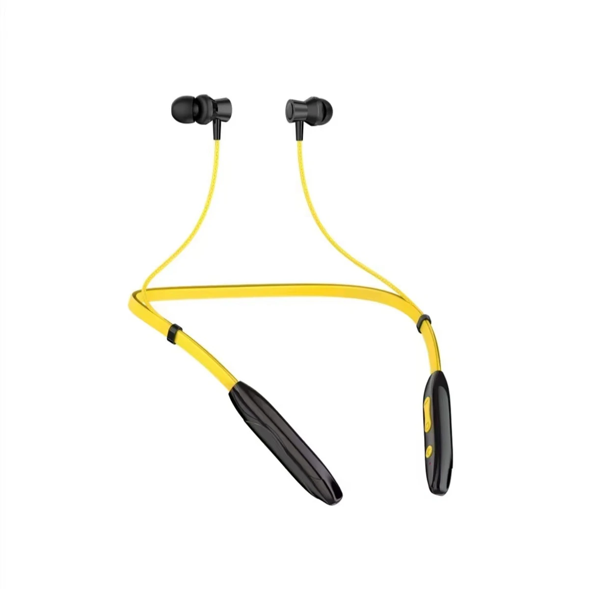 Noise Cancelling Bluetooth Headphone Neckband (UBON-Yellow) - Image 1