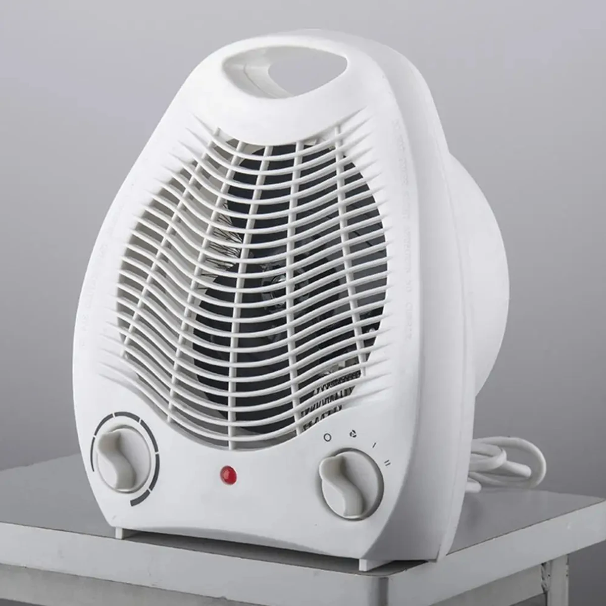 OM-FANH-S Matrix  Electric Portable Handy Fan Heater Office Home Desk