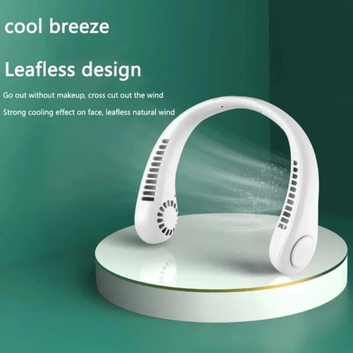 Mini Neck Portable Hanging Rechargeable Air Cooler Summer Sport Fan