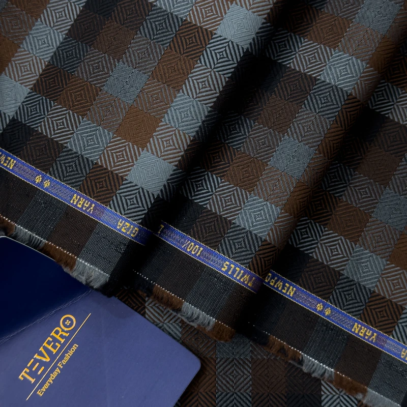 Tevero Intimate Giza Luxury Shirting Twills Series(Dark Bronze)