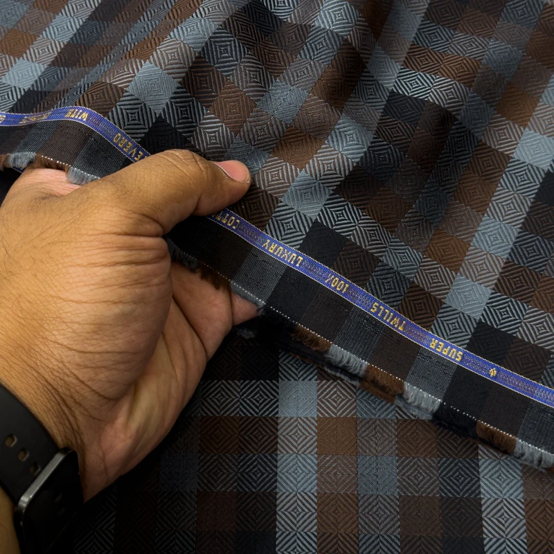 Tevero Intimate Giza Luxury Shirting Twills Series(Dark Bronze)