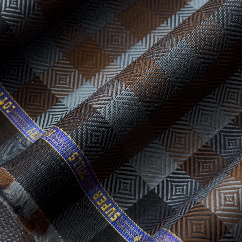 Tevero Intimate Giza Luxury Shirting Twills Series(Dark Bronze) - Image 4