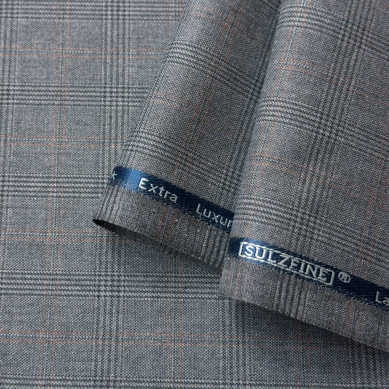 The Original English Glen Plaid Check Premium Suiting Fabrics by SFS