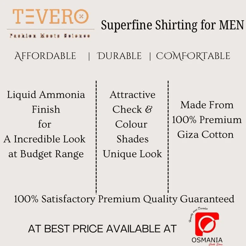 Tevero Luxury Shirting intimate Giza Cotton (Bottle Green) - Image 4