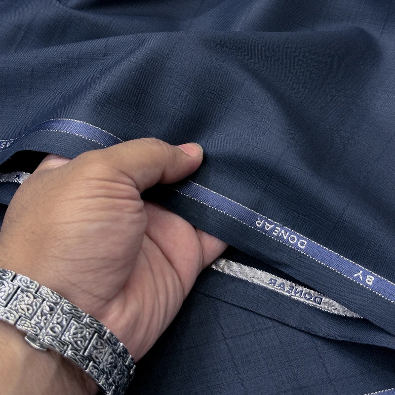 Donear World Class TR Suiting (2pc Suit Blazer&Pant 3.25 Yards Navy)