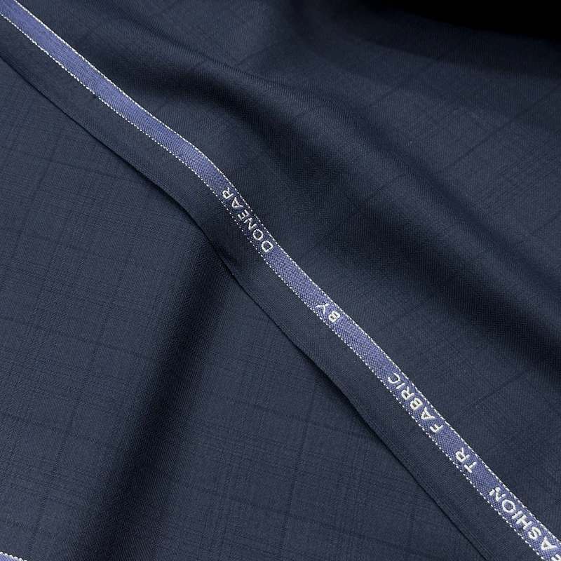 Donear World Class TR Suiting (2pc Suit Blazer&Pant 3.25 Yards Navy) - Image 3
