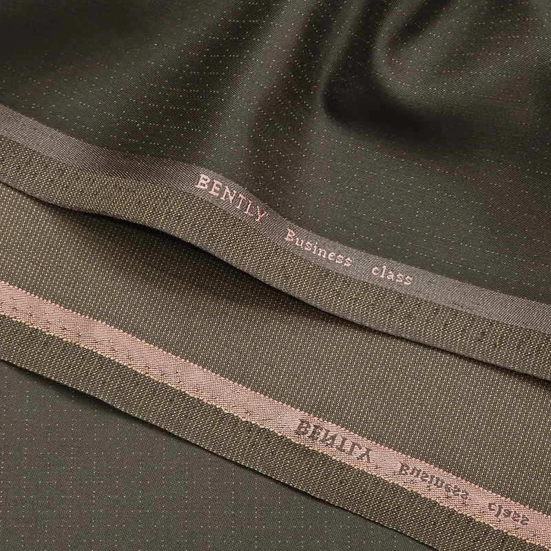 Bently Business Class Antic Bronze Premium Suiting Fabrics TR Blend Dual Tone
