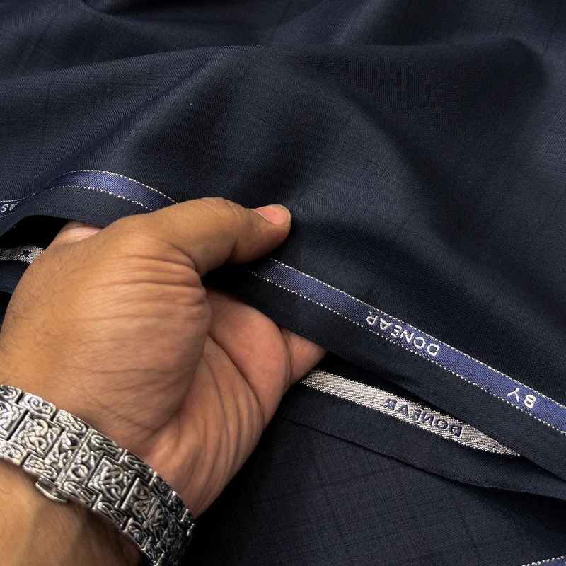 Donear World Class TR Suiting 2pc Suit (Blazer&Pant 3.25Yards Dark Navy)
