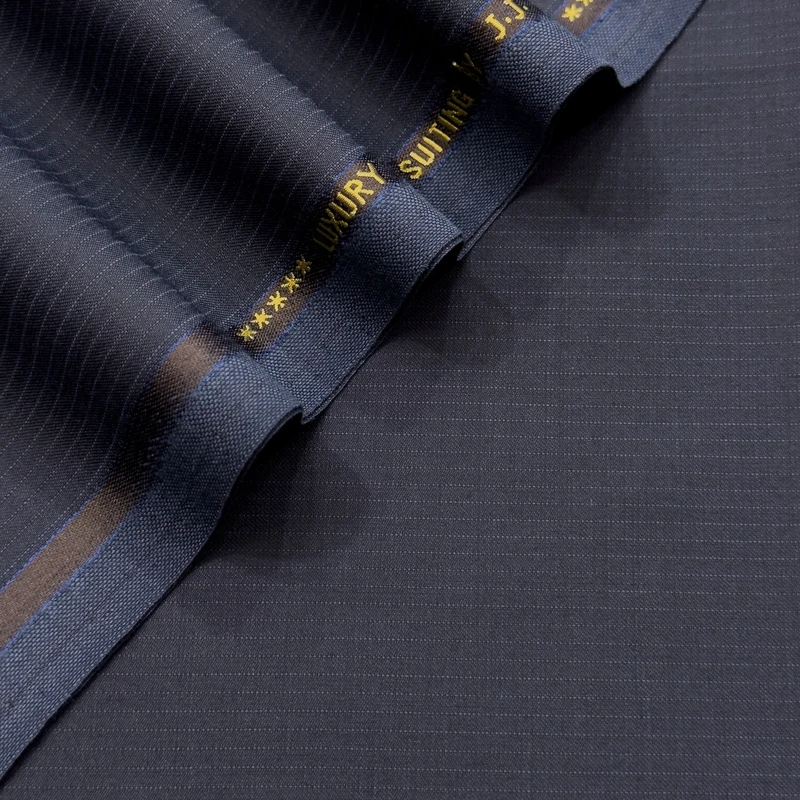 J.J Winstone Made In Italy Superfine 140s Merino Woollen Pinstripe 2Pc Complete Suit(Blazer&Pant-3.25Y)