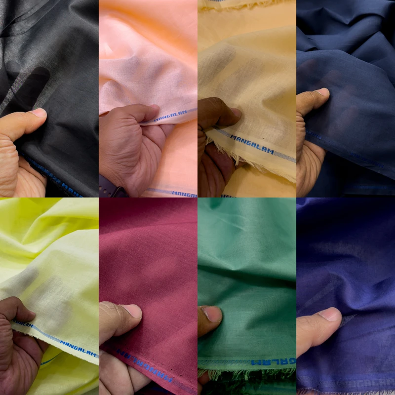 UltraLight Premium Addi Indian Dhuti Cotton Fabrics by Mangalam Textile Mills India