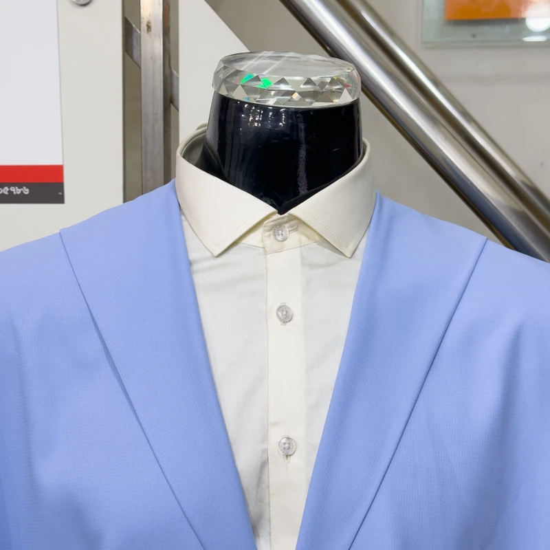 SunPlaza Branded Suiting Fabrics TRV (SkyBlue) - Image 3