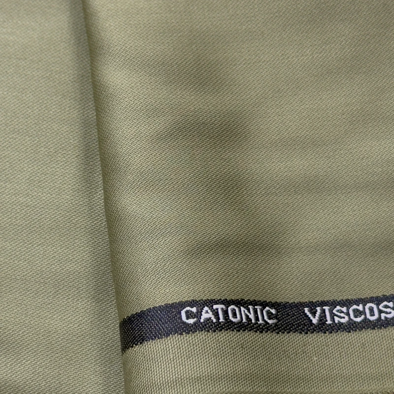 Italy Prime Catonic Viscose Premium Pant Light Olive