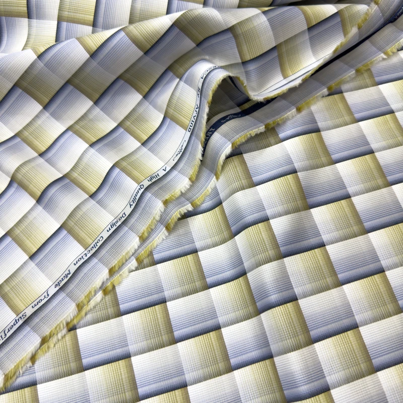 Arvind Tresca 100/1 Ply Luxury Premium Cotton Shirting (Olive Lite)
