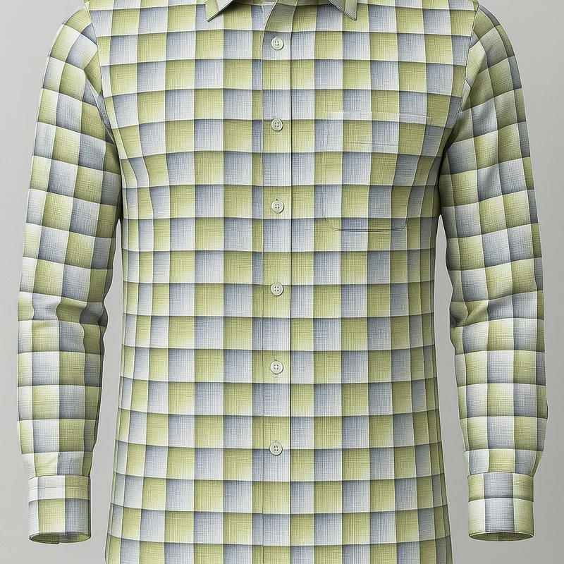 Arvind Tresca 100/1 Ply Luxury Premium Cotton Shirting (Olive Lite) - Image 4