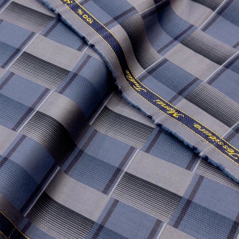 Tessitura Monti Italy Luxury Shirting (Greyish Blue)