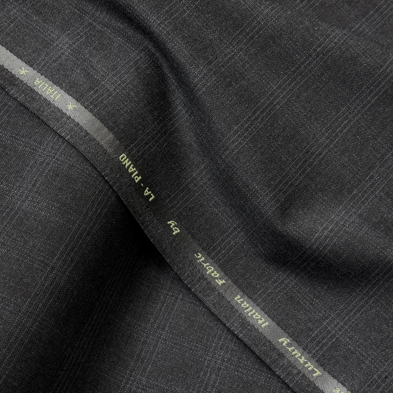 La Piano Italy Suiting Fabrics TR Stretch Comfort (Charcoal)