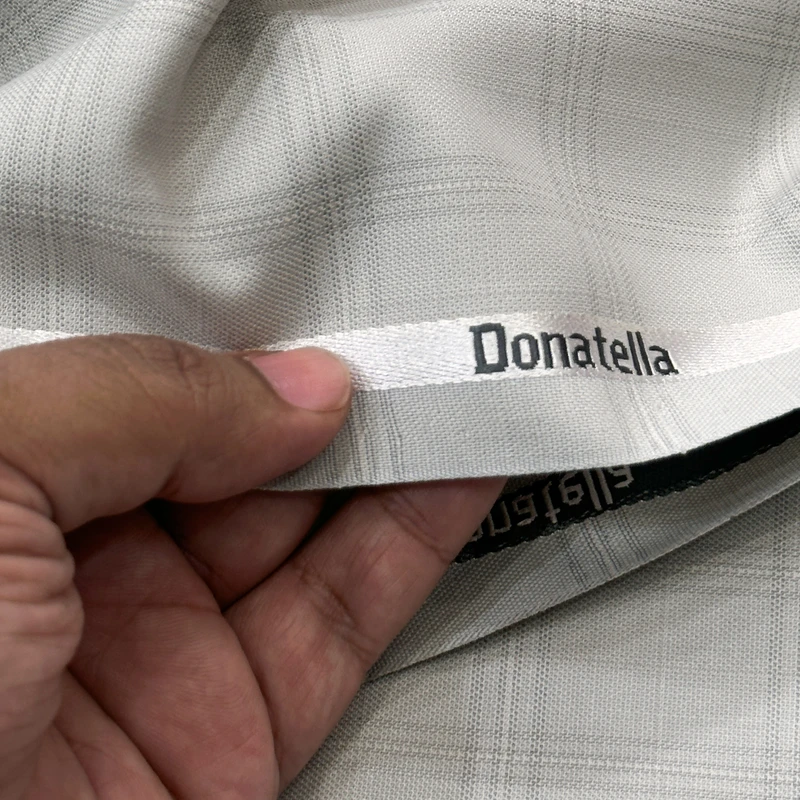Donatella Italy Luxury TR Suiting Fabrics (Cloud Off White)