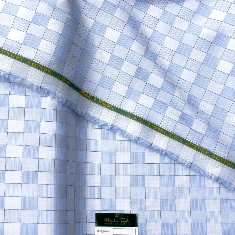 Mark and Taylor Premium Giza Cotton Shirting