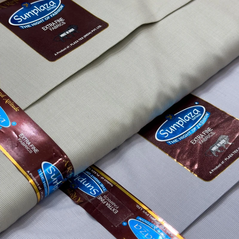 Sunplaza Ultrasoft Premium Suiting Fabrics Self Design