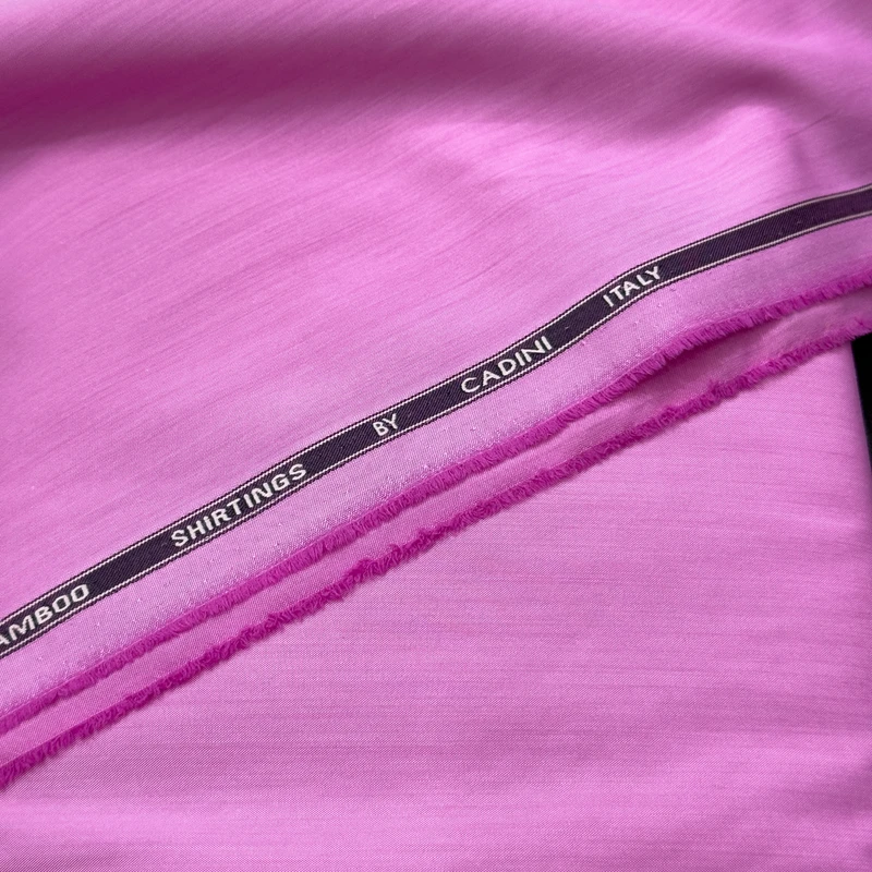 Siyaram's Cadni Bamboo Breezy Superfine Shirting(Magenta Color)