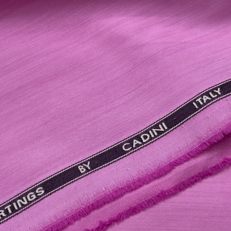 Siyaram's Cadni Bamboo Breezy Superfine Shirting(Magenta Color) - Image 4