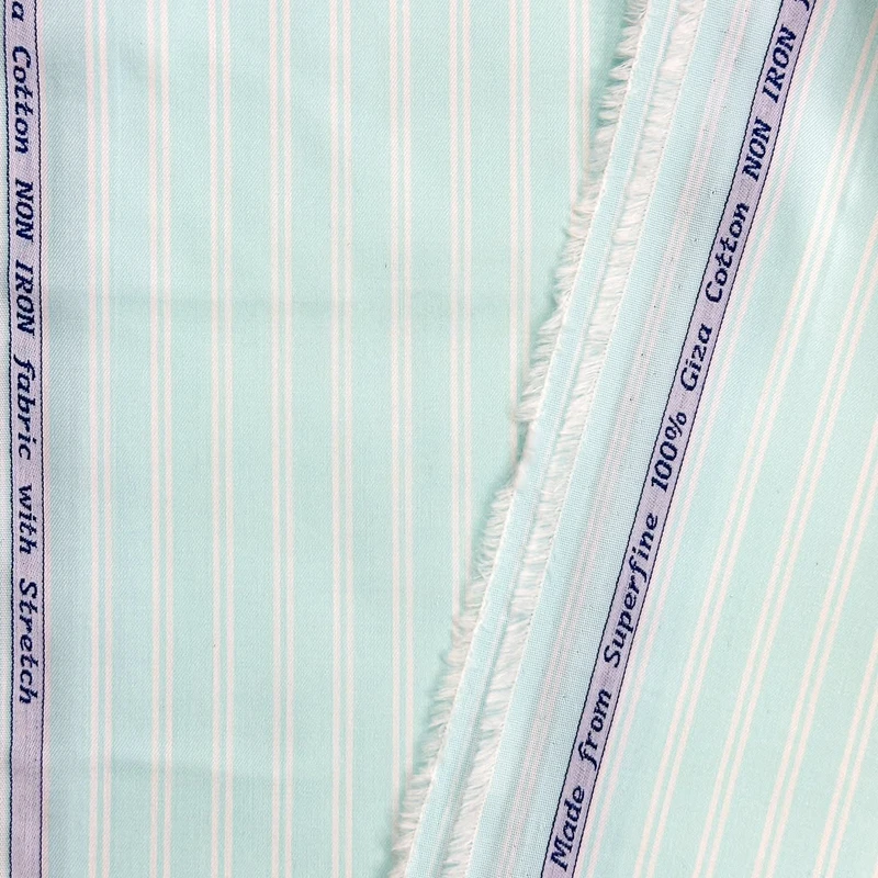 Arvind Intelli Fabrix Premium Wrinkle Resistant Stretchable Shirting Fabrics (Aqua Paste) - Image 3