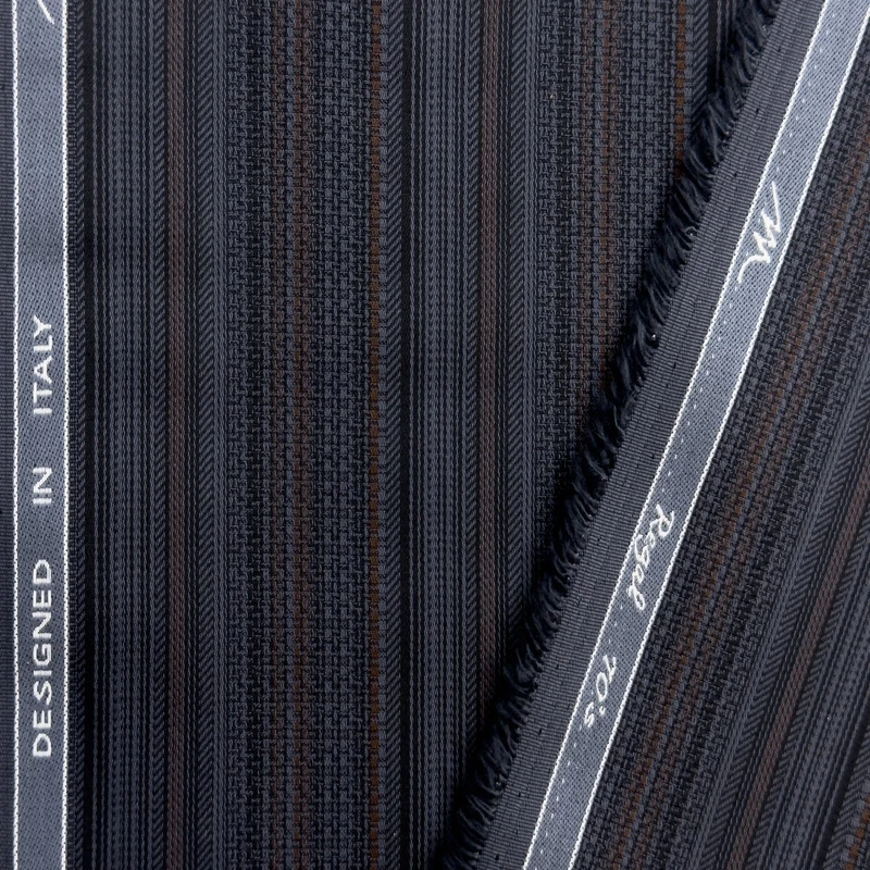Tessitura Monti Italy Luxury Shirting Fabrics (DARK) - Image 4