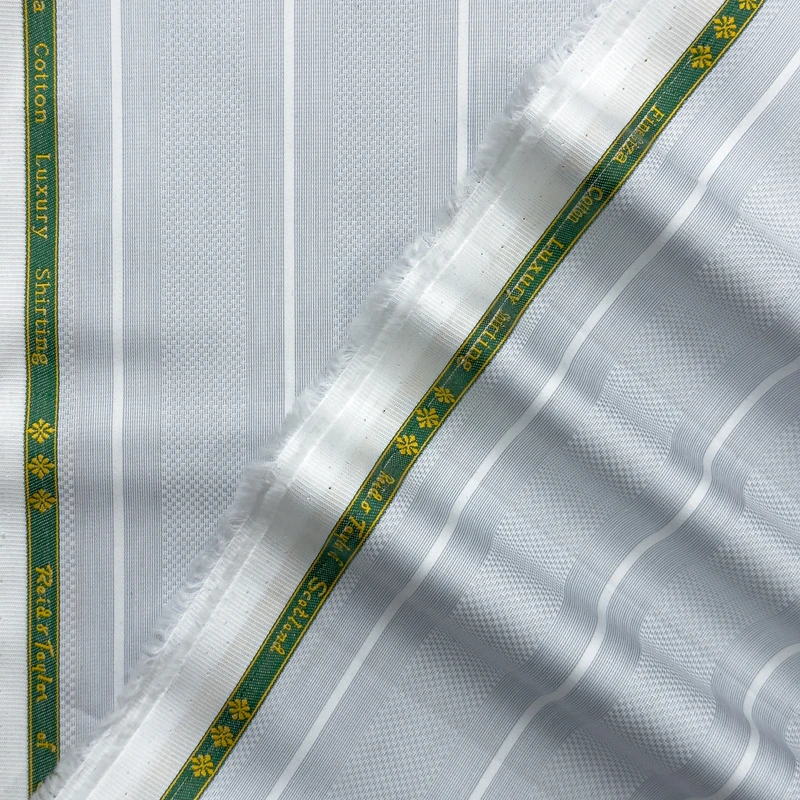 Reid & Tailor of Scotland Stripe Shirting