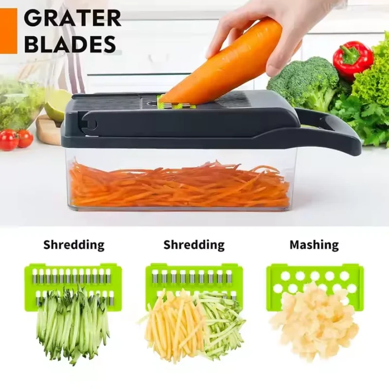 Multifunctional Vegetable Chopper [16 in 1] - Image 3