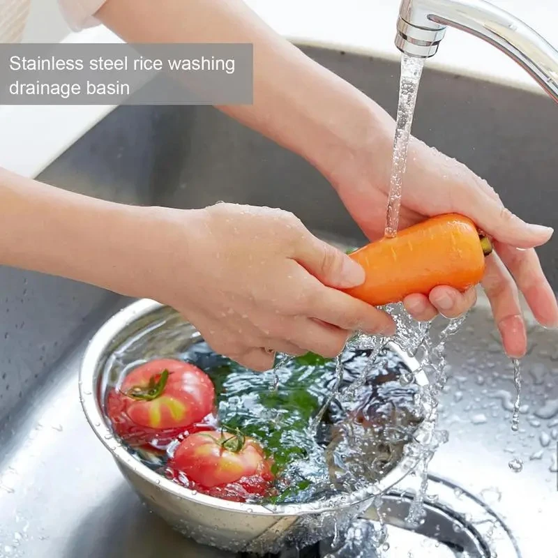 Multifunctional Kitchen Bowl with Strainer(1pcs) - Image 4