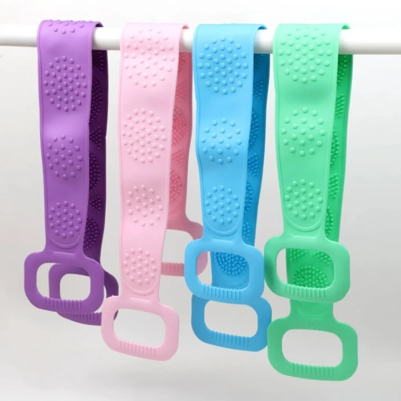 Eco-Friendly BPA Free Shower Double-sided Silicone Body Brush