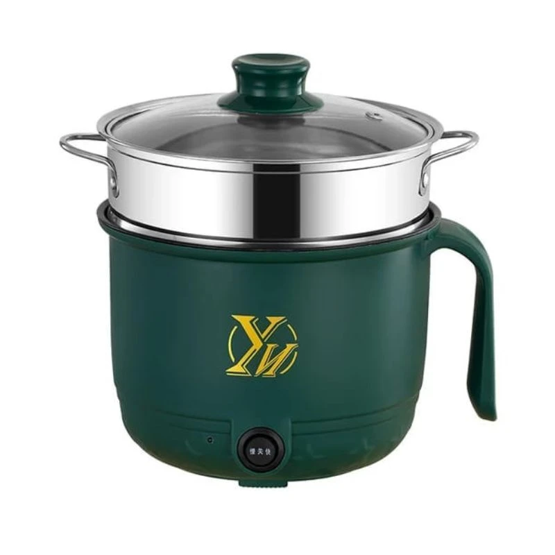 Double Layer Electric Cooker 1.5L Non-stick Pan Electric Cooking Machine Home 1-2 People Multifunction Hot Pot