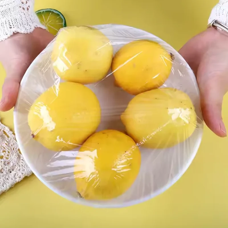 100 Pcs / 1 Packet - Reusable Food Safety Cover Cap