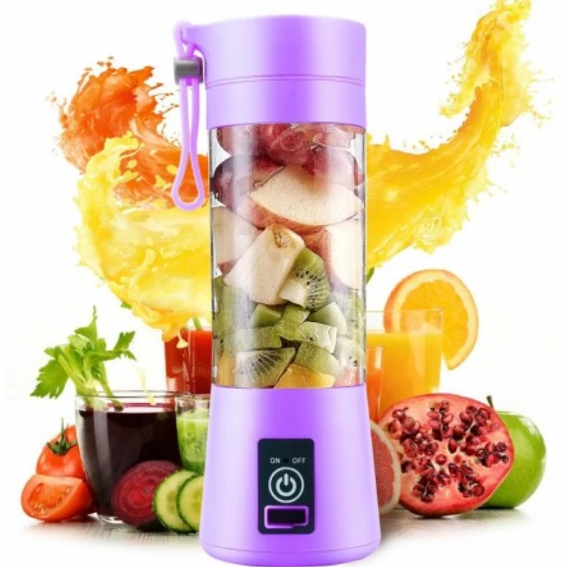 Mini Portable Juicer | Fruit Mixing Machine | Rechargeable