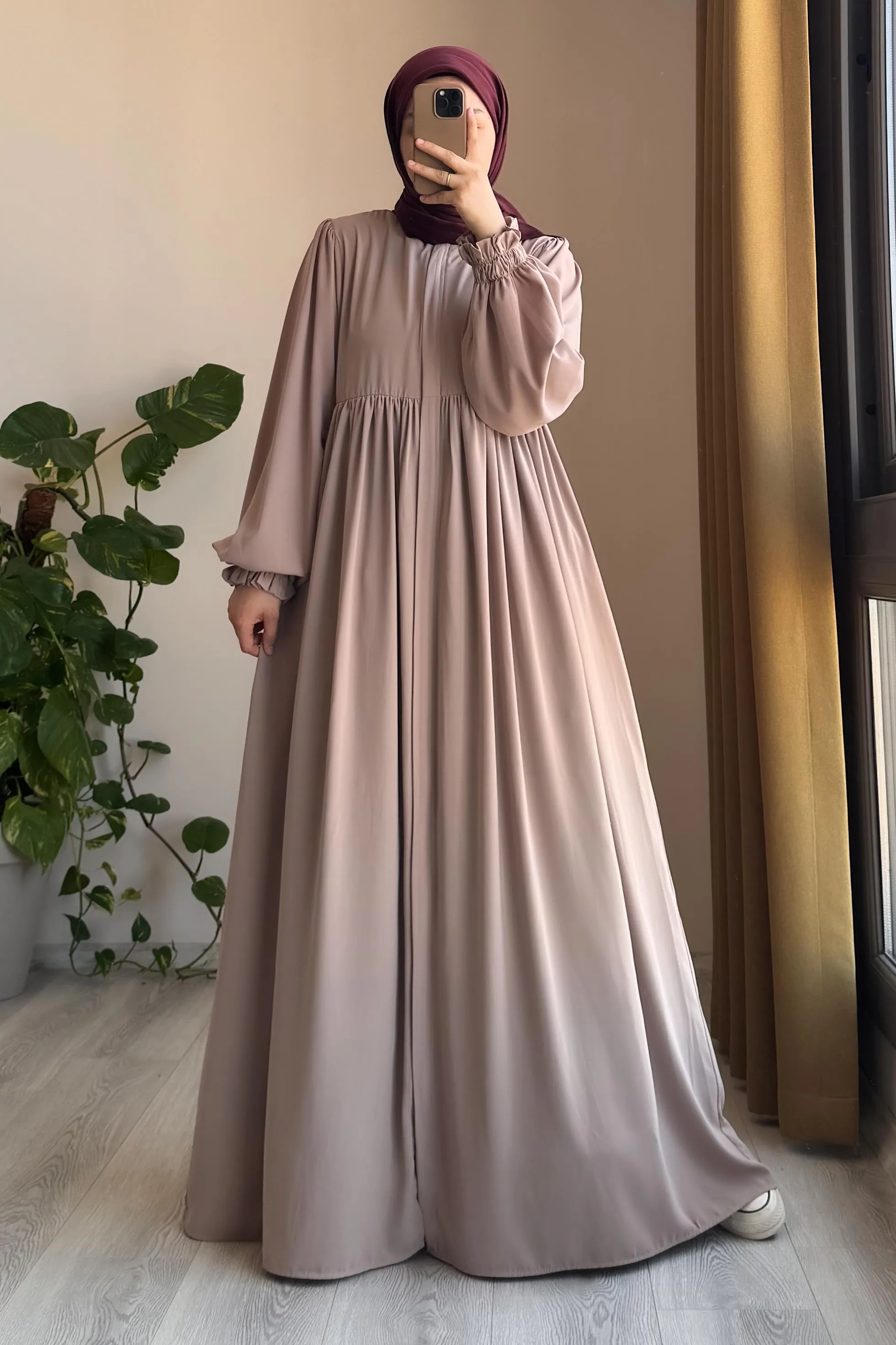 New Robe Abaya - Gray